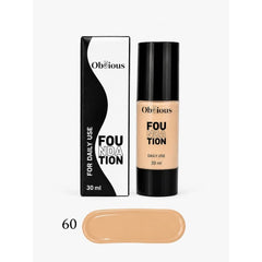 Obvious Foundation Daily 30ml 60 Pure beige