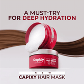 Capixy Deep Conditioning & Repairing Hair Mask - 250ml ماسك كابيكسي بالكابيكسيل وزيت الأرجان لإصلاح وترطيب الشعر التالف - 250 مل