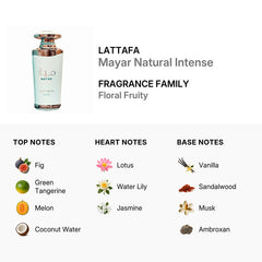 Mayar Natural Intense Lattafa Perfumes 100