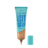 Rimmel London Kind & Free Glow It Up Moisturising Skin Tint كريم أساس ومُرطب بشرة ريميل لندن كايند آند فري جلو إت أب المضيء