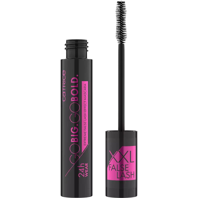 Catrice Go Big. Go Bold. 24H Wear Extreme False Lash Effect Mascara | كاتريس ماسكارا ديب بلاك إكستريم فوليوم تدوم 24 ساعة