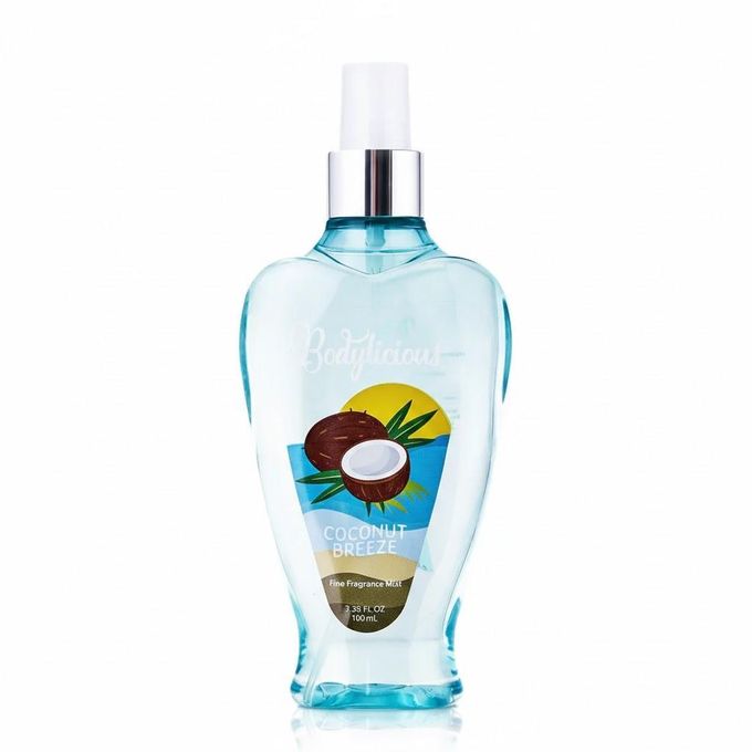BODYLICIOUS MIST 100ML COCONUT BREEZ