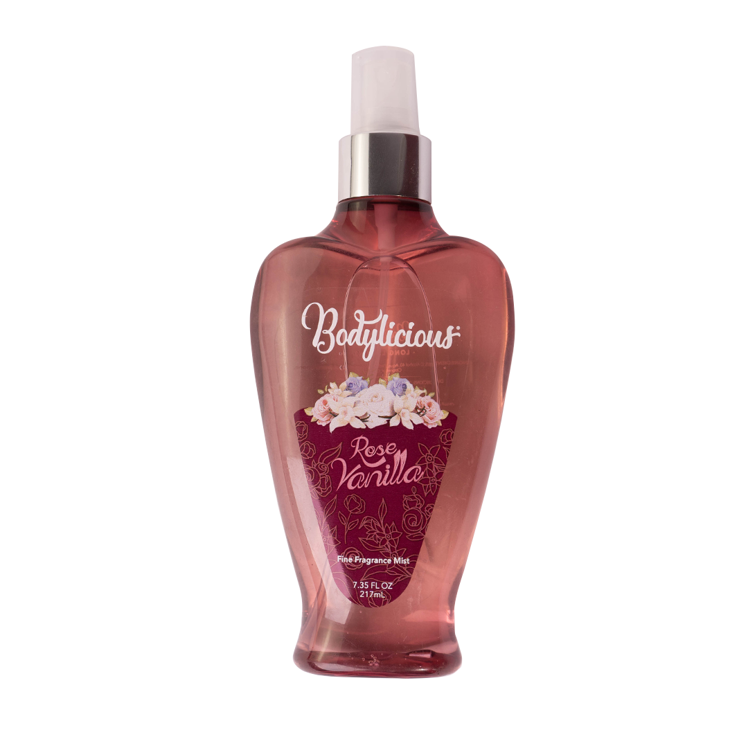 BODYLICIOUS MIST 217ml rose vanilla
