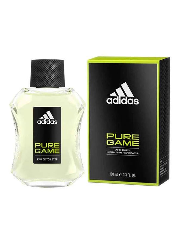 Adidas Pure Game Eau De Toilette 100ml  عطر أديداس بيور جيم للرجال 100 مل (أو دو تواليت)