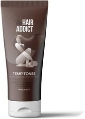 The Hair Addict Temporary Hair Colour 88Ml Chocolate Fountain