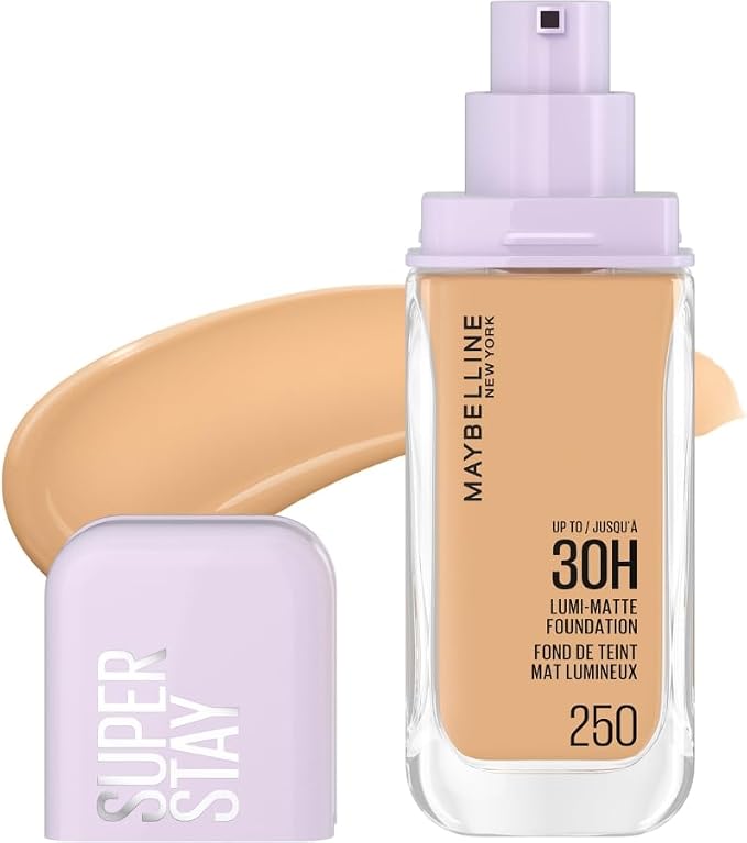 Maybelline Superstay 30H Luminous Matte Foundation    ميبلين سوبر ستاي فونديشن لومي مط