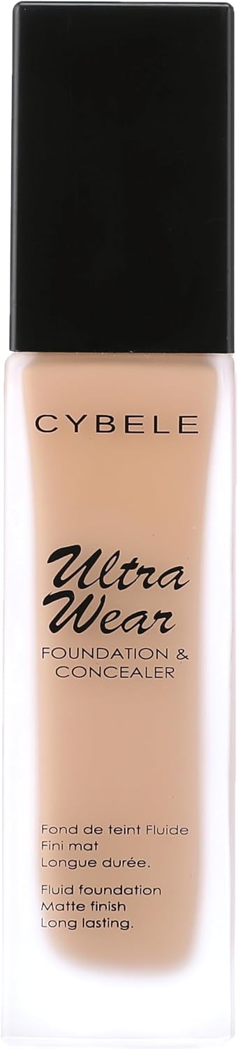 Cybele Ultra Wear Foundation And Concealer     سيبال كريم اساس الترا وير
