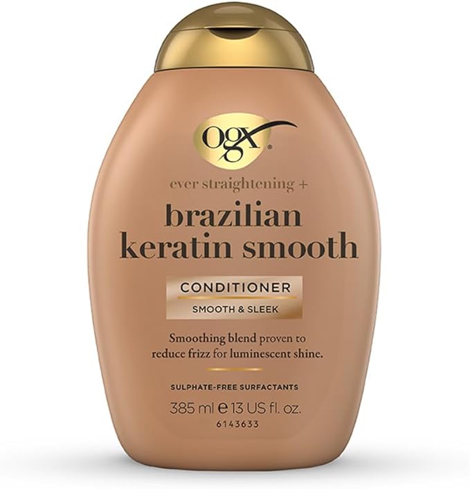 OGX Brazilian Keratin Smooth Conditioner– 385ml