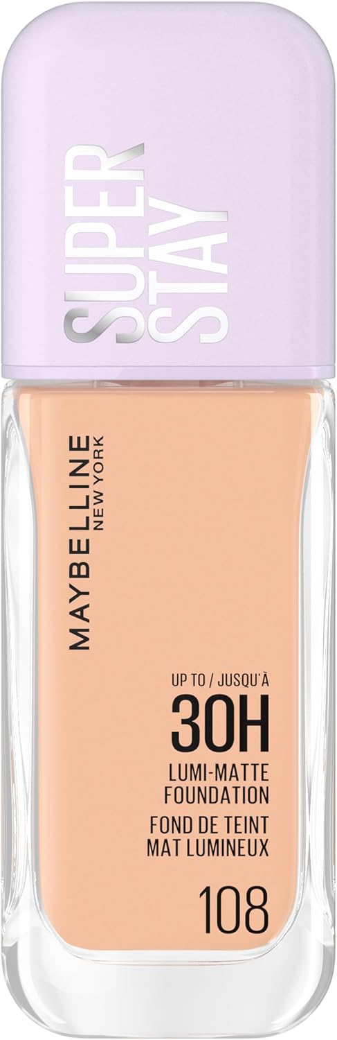 Maybelline Superstay 30H Luminous Matte Foundation    ميبلين سوبر ستاي فونديشن لومي مط