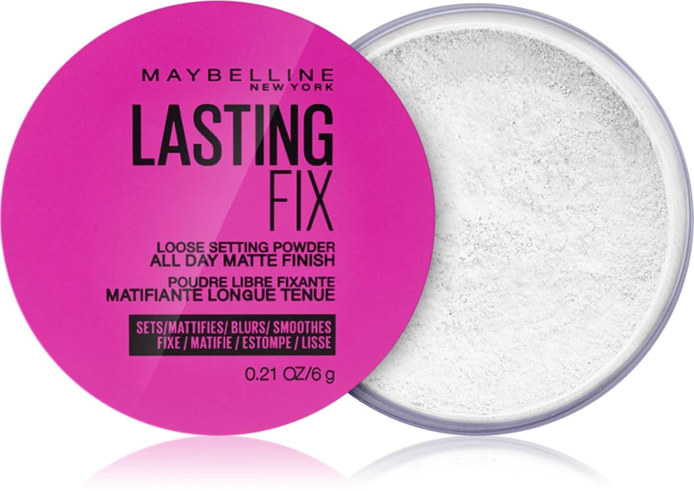 Maybelline Facestudio Master Fix Setting + Perfecting Loose     ماستر فيكسينج لوس باودر شفاف
