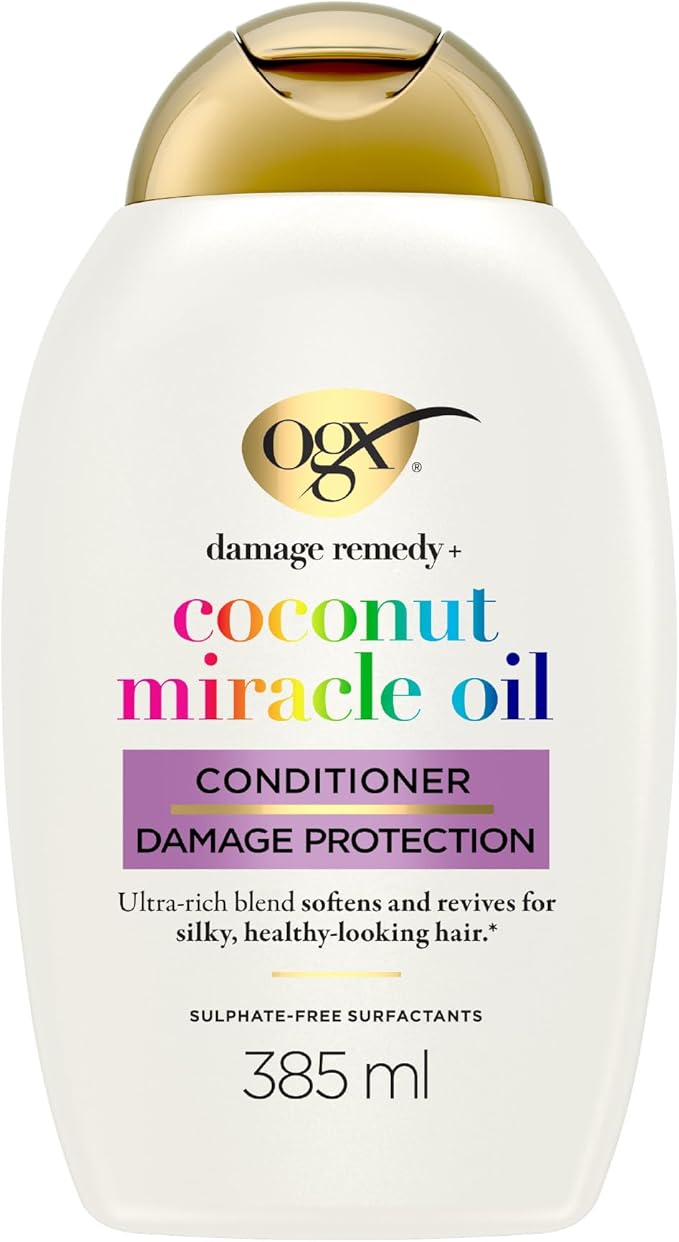 OGX Coconut Miracle Oil Hair Conditioner Damage Repair Dry Hair 385ml