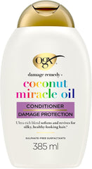 OGX Coconut Miracle Oil Hair Conditioner Damage Repair Dry Hair 385ml