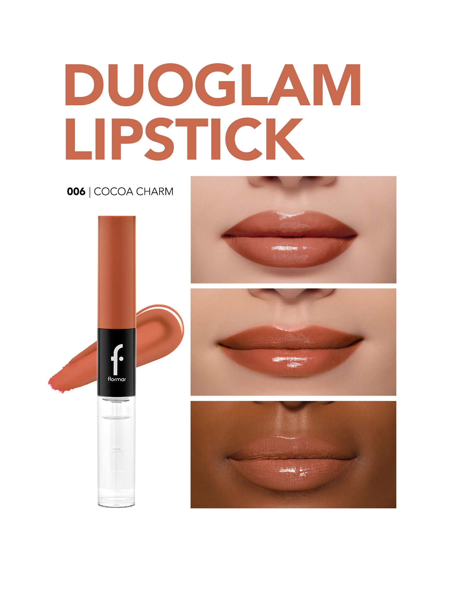FLORMAR DuoGlam lipstick