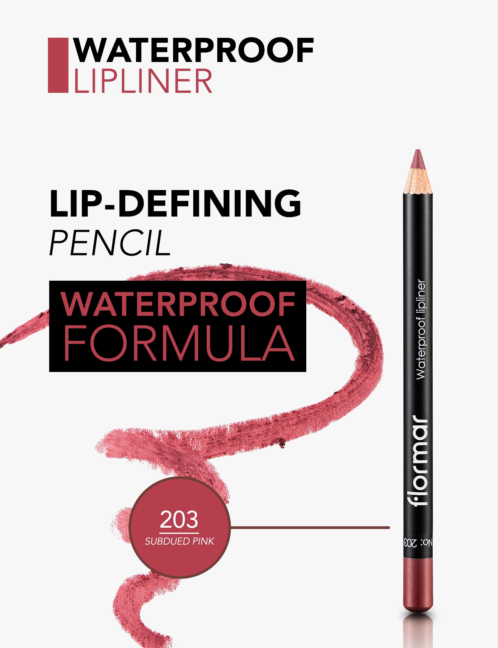 FLORMAR Water Proof Lip Liner