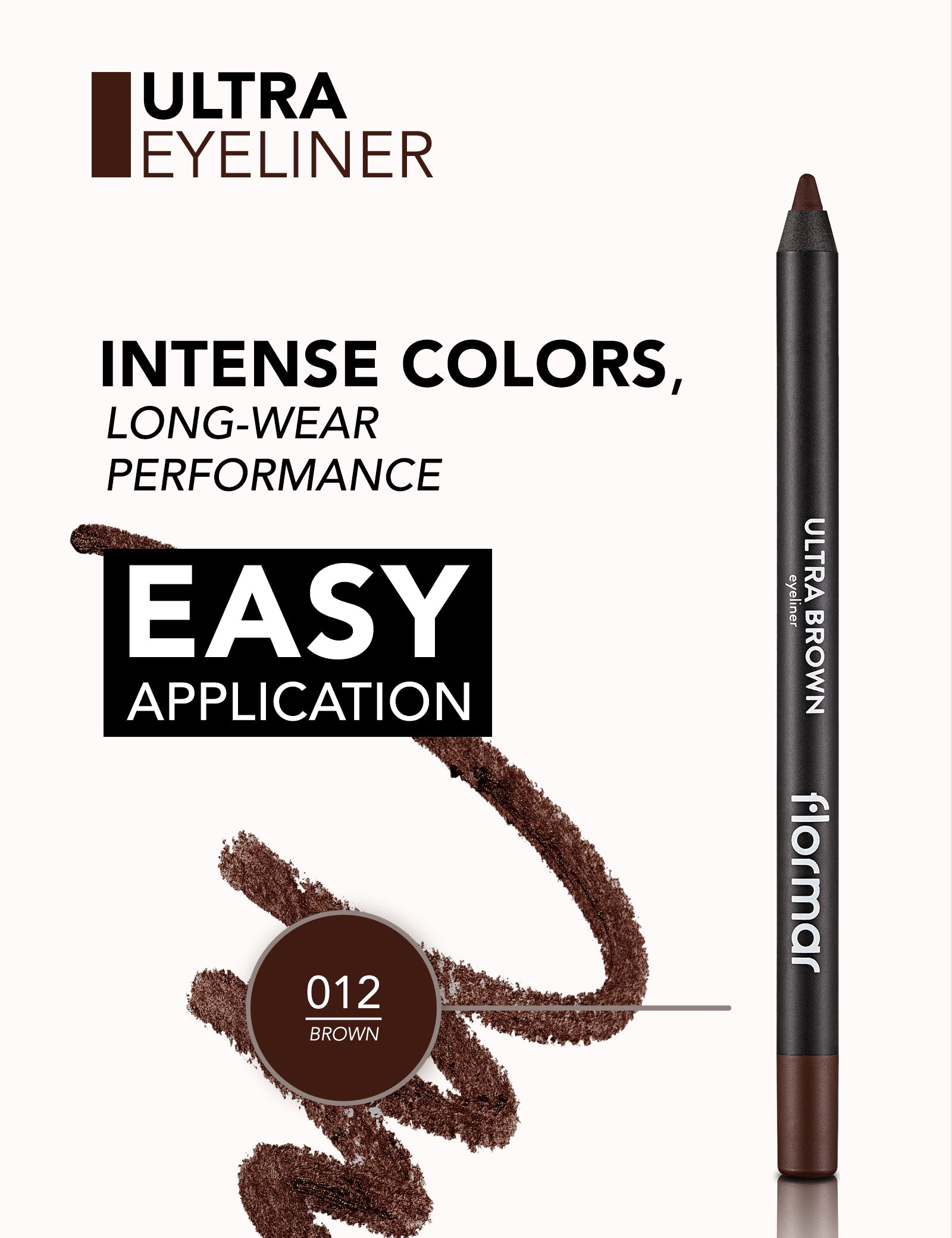 FLORMAR eyeliner ultra black