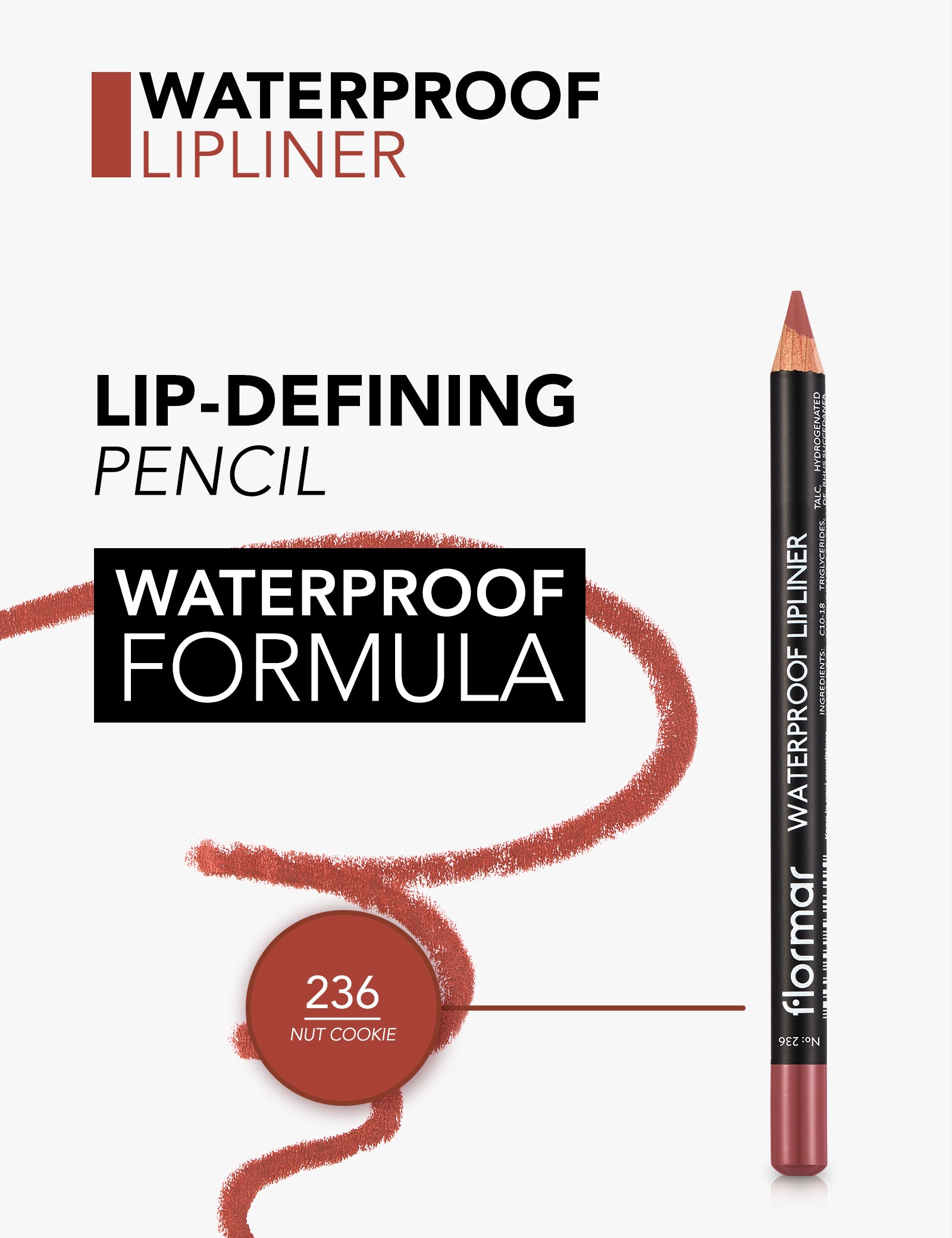FLORMAR Water Proof Lip Liner