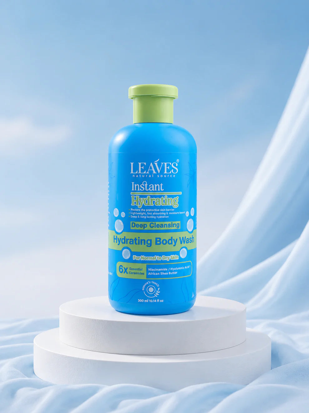 leaves Instant Moisturizing Body Wash 300ml