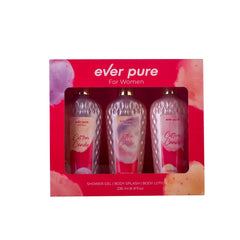 Ever pure Cotton Candy   Body Lotion + Body Splash + Shower Gel - 3*236ml