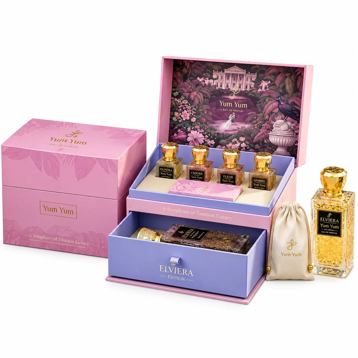Jean Antone ELviera Edition Yum Yum 200ml+15ml+4pc