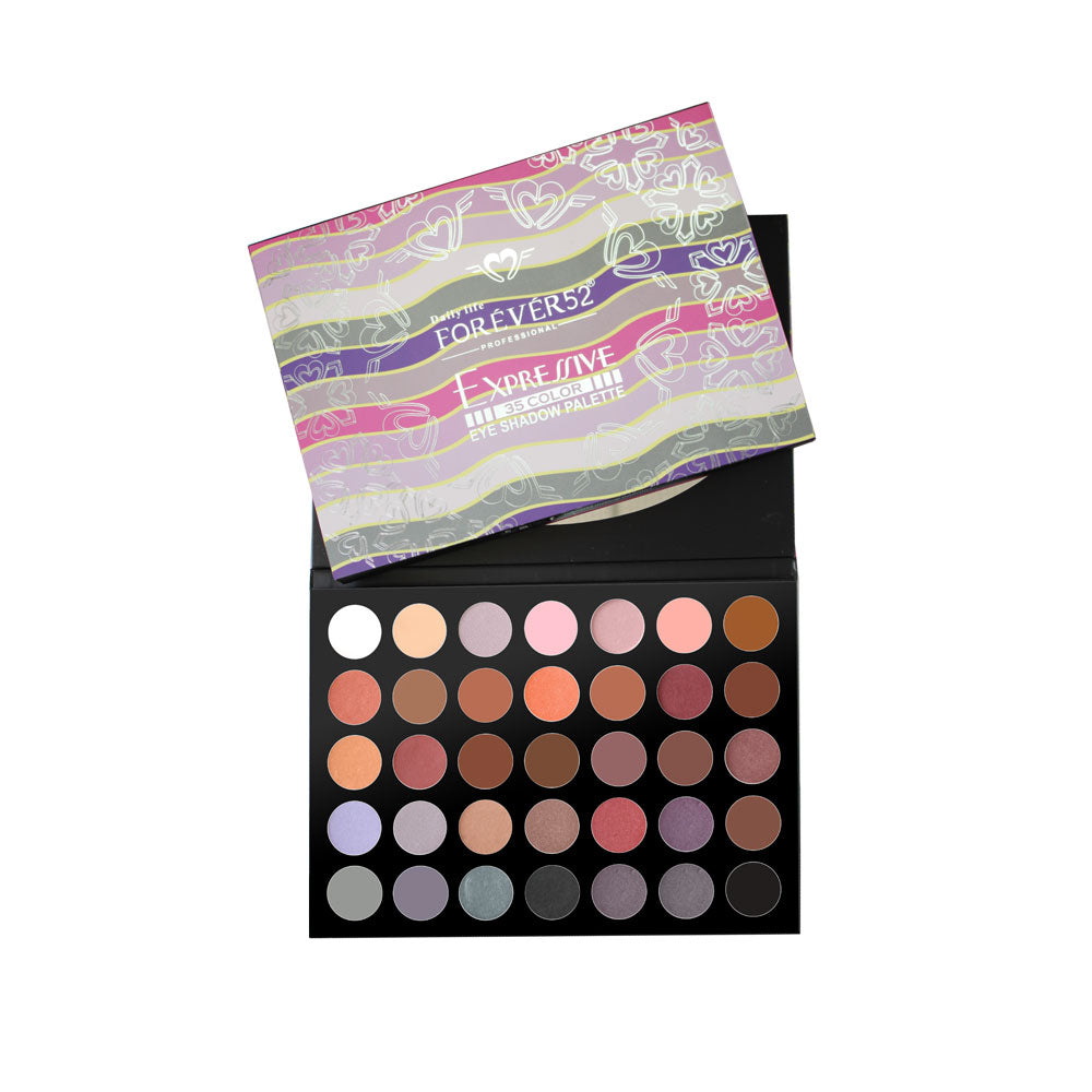 Daily Life Florever52 Expressive 35 Color Eyeshadow Palette - FEX005       قطعة FEX‏005 فور ايفرباليت شادو 35لون