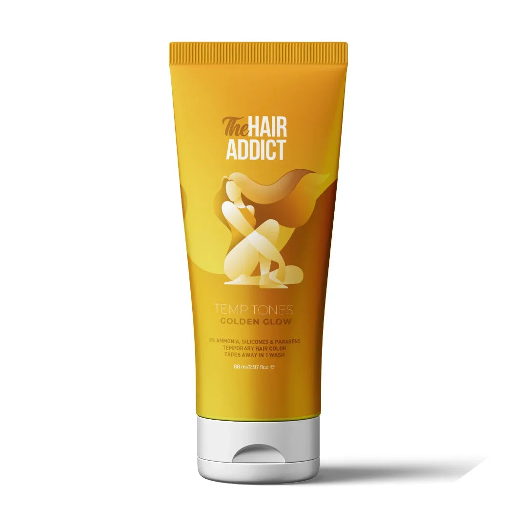The Hair Addict Temporary Hair Color 88Ml Golden Yellow