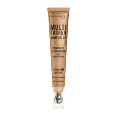 Rimmel London Multi-Tasker Wake Me Up Concealer & Foundation    كريم أساس وكونسيلر ريميل لندن مالتيتاسكر ويك مي أب المنشط للبشرة