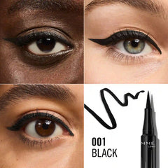 Rimmel London Wonder'Ink Ultimate Waterproof Liquid Eyeliner - 001 Black (1.2ml)