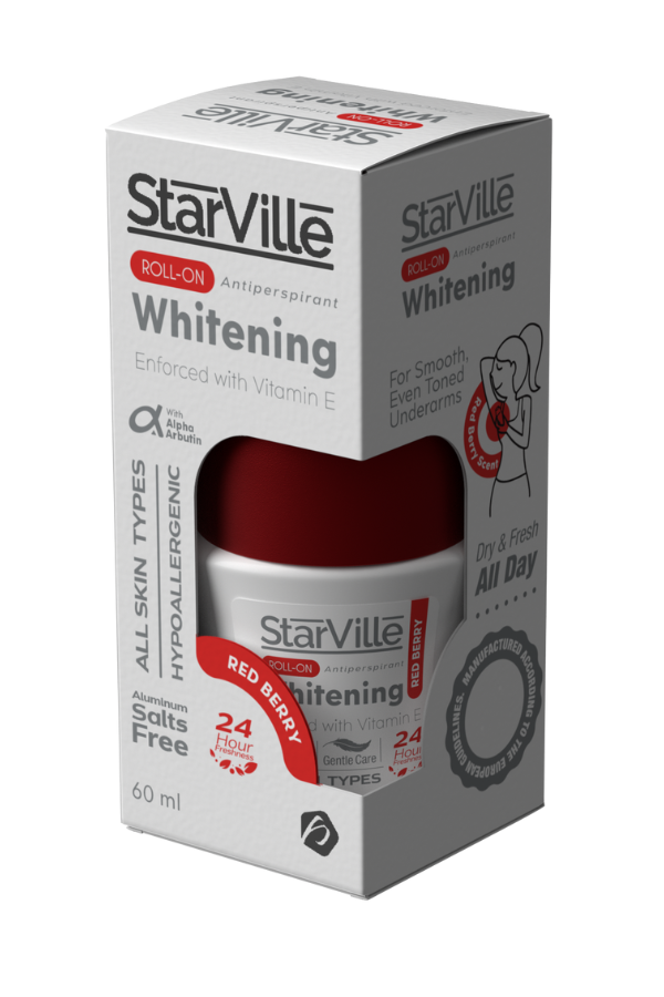 Starville Hair Remover Roll On Raspberry Red