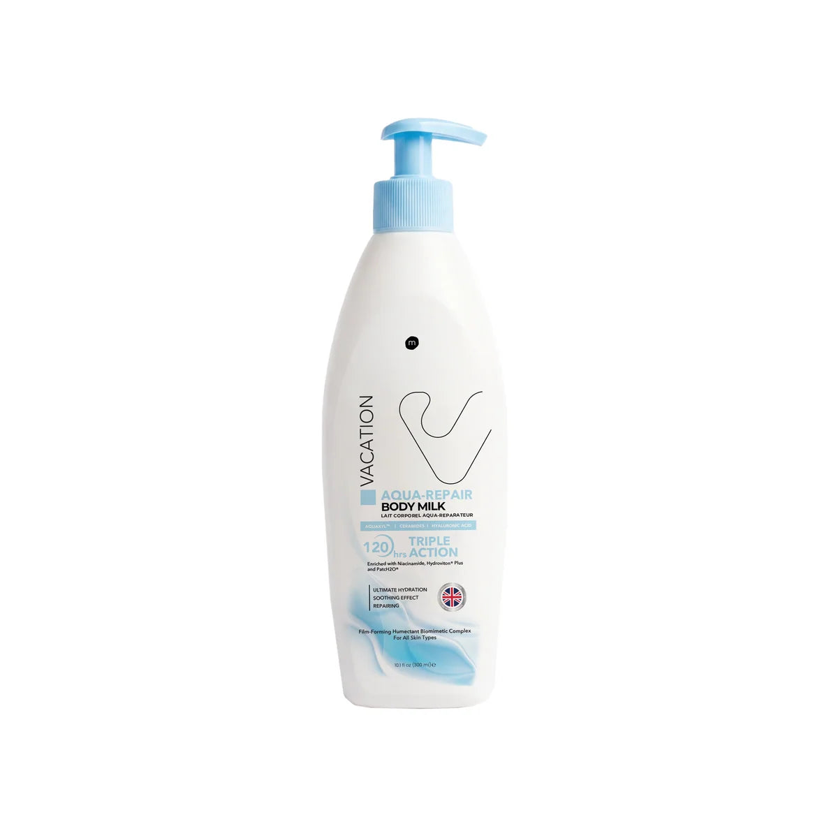 Vacation Aqua-Repair Milky Body Milk Lotion - 300ml   فاكيشن أكوا ريبير بادي ميلك لوشن لترطيب وإصلاح الجسم - 300 مل
