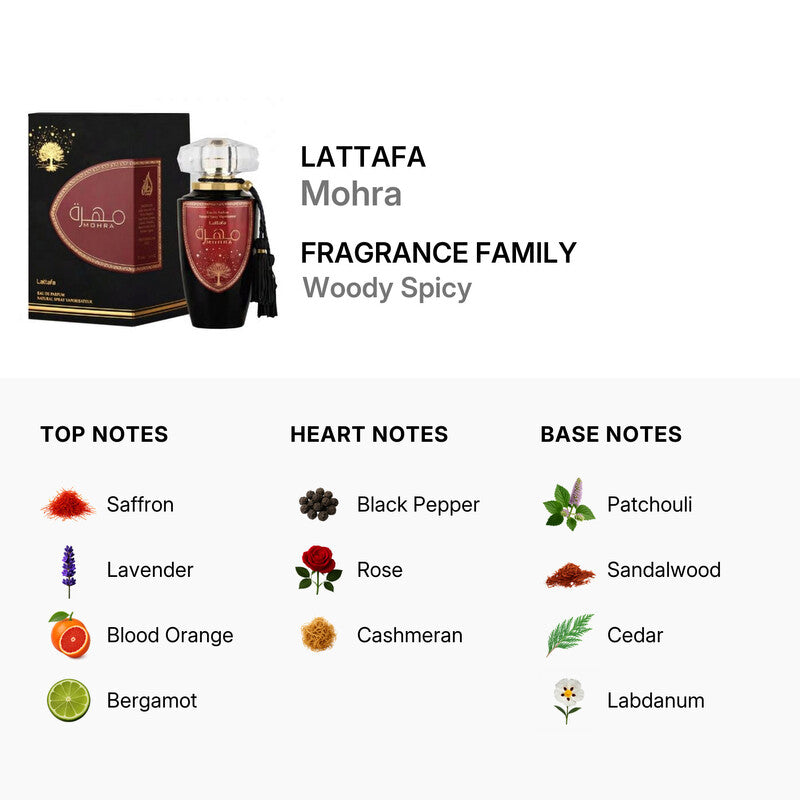عطر مهرة من لطافة 100 مل