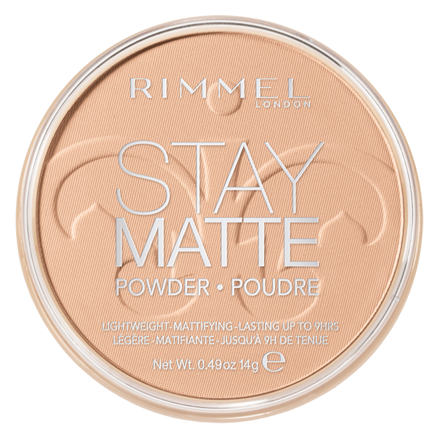 Rimmel London Stay Matte Pressed Powder    بودرة مضغوطة ريميل لندن ستاي مات للتحكم في اللمعان
