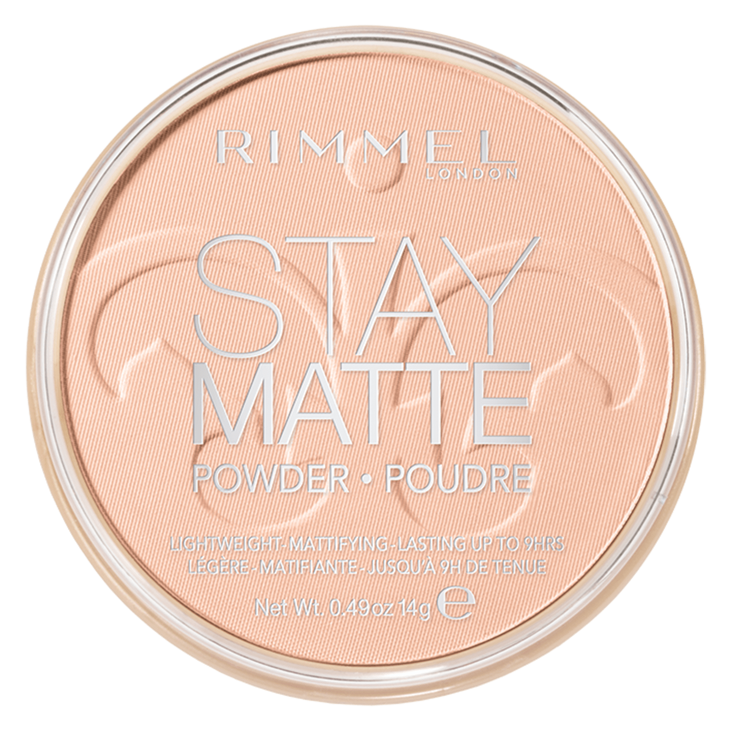 Rimmel London Stay Matte Pressed Powder    بودرة مضغوطة ريميل لندن ستاي مات للتحكم في اللمعان