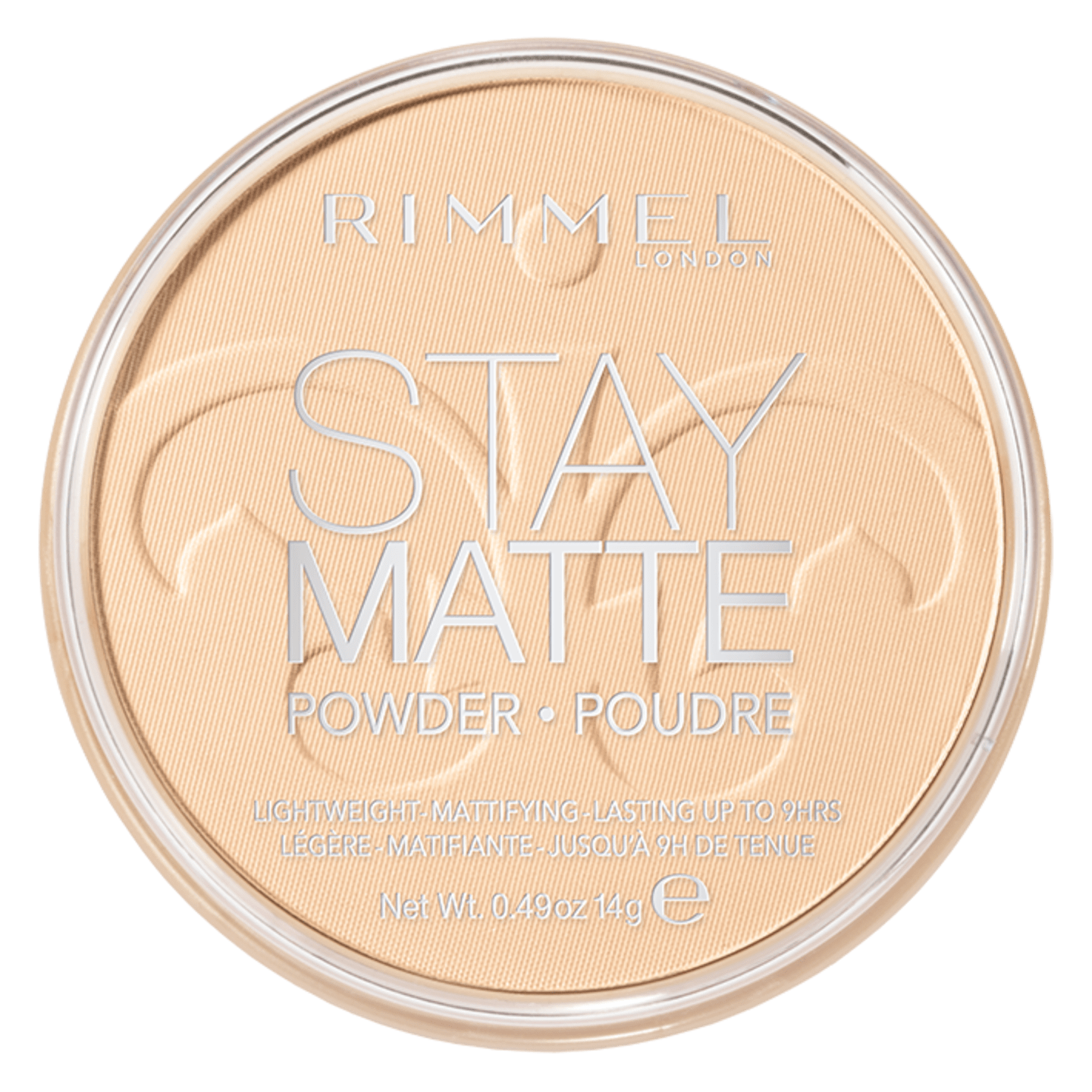 Rimmel London Stay Matte Pressed Powder    بودرة مضغوطة ريميل لندن ستاي مات للتحكم في اللمعان