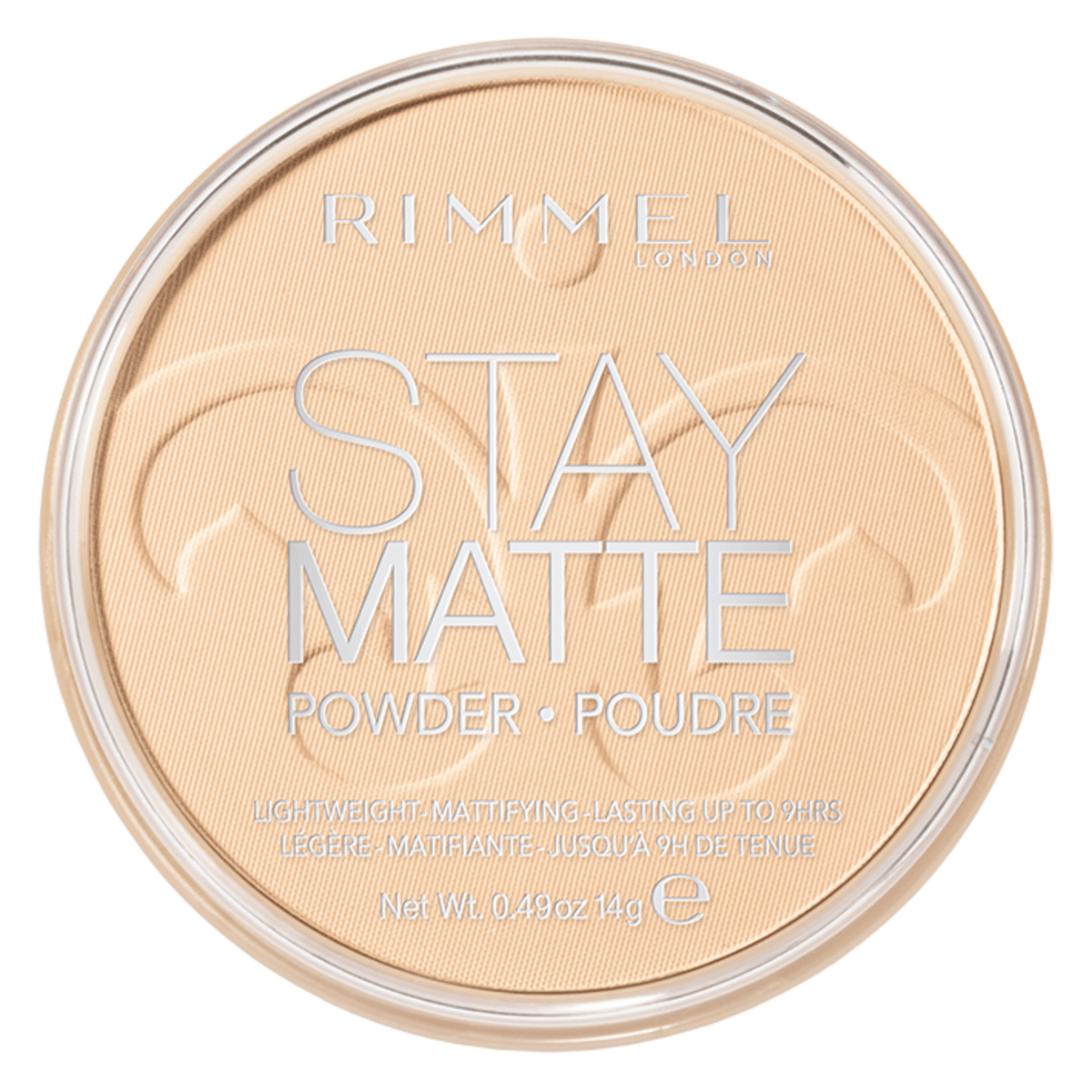 Rimmel London Stay Matte Pressed Powder    بودرة مضغوطة ريميل لندن ستاي مات للتحكم في اللمعان