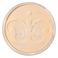 Rimmel London Stay Matte Pressed Powder    بودرة مضغوطة ريميل لندن ستاي مات للتحكم في اللمعان