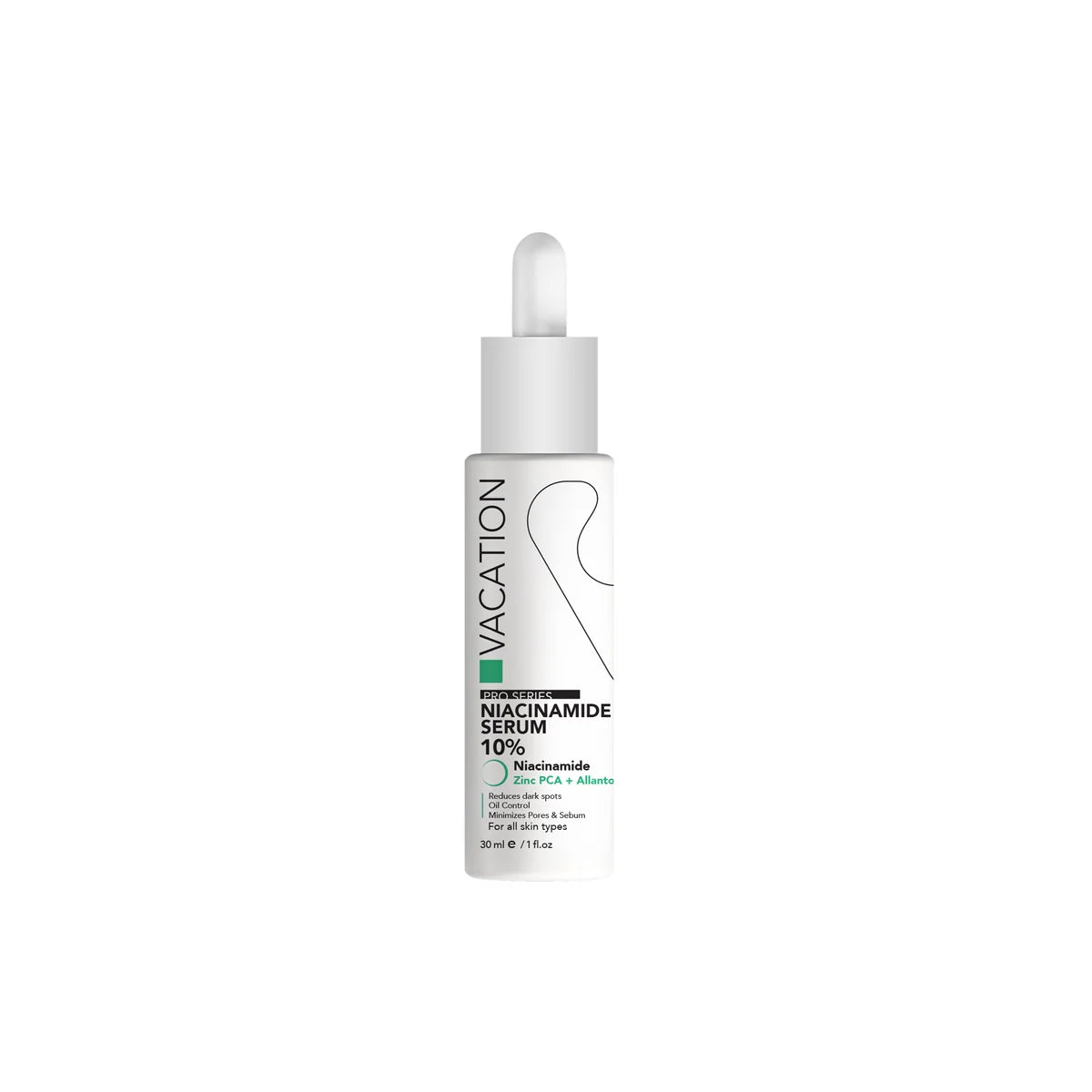 Vacation Pro Series Niacinamide 10% + Zinc PCA Serum - 30ml     سيروم فاكيشن بالنياسيناميد 10% والزنك لتنظيم الدهون وتقليل المسام - 30 مل