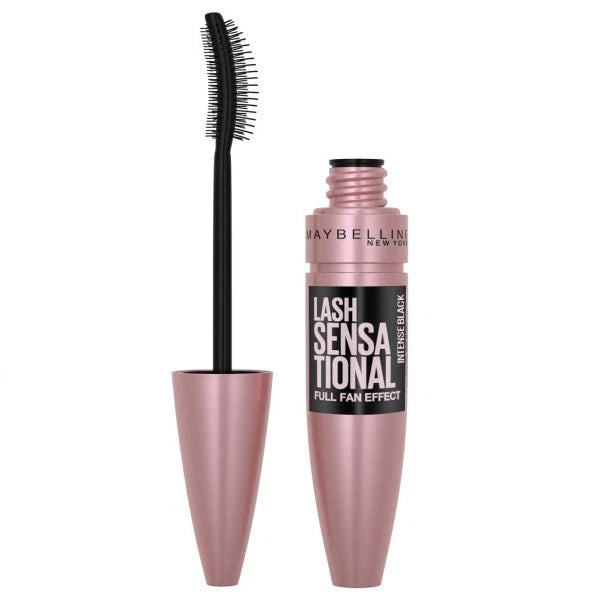 Maybelline Lash Sensational Mascara Extra Black         ماسكارا سينسيشينال فل فان ايفكت أسود داكن من ميبيلين - 01