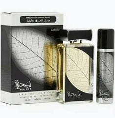 لطافة – طقم هدايا نَجدية للرجال (Lattafa Men’s Najdia Gift Set)