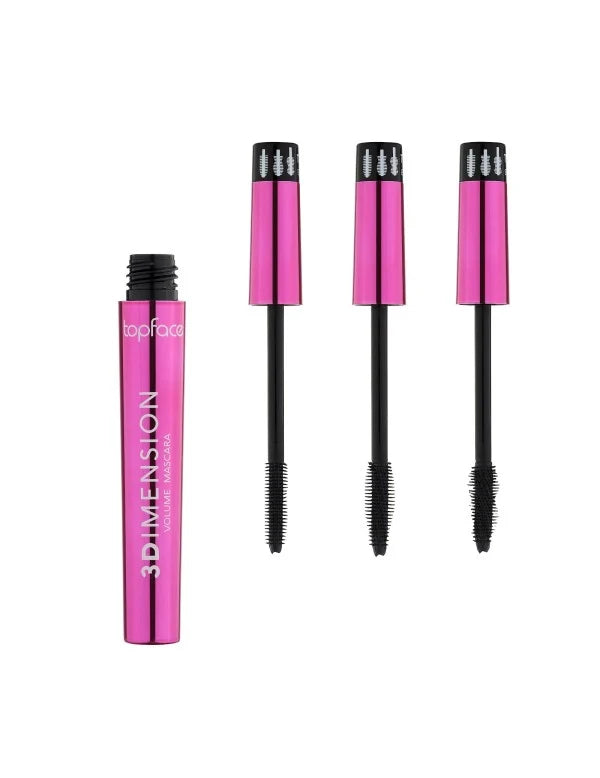Top Face 3D Imension Volume Mascara Black